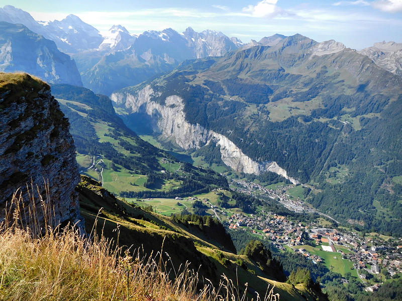 Lauterbrunnen Valley View from Mannlichen