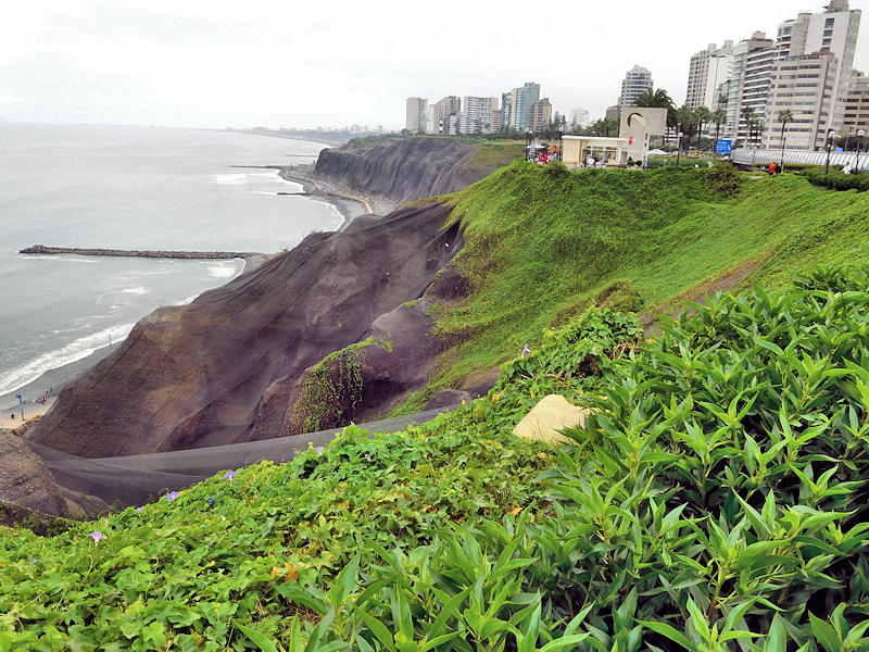 Lima Peru Cliffs