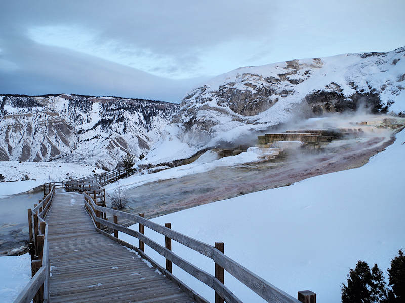 Yellowstone Mammoth Springs