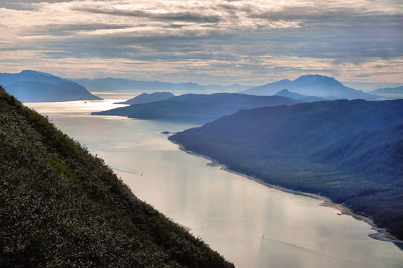 Juneau, Alaska from Mt Roberts