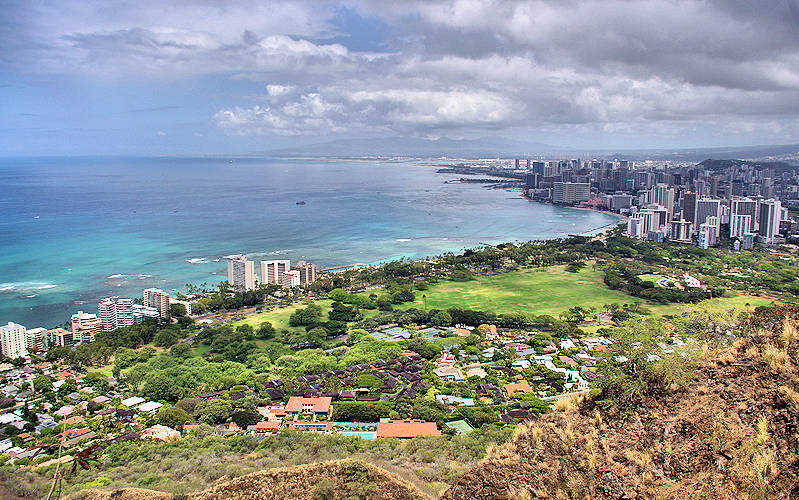 Diamondhead View of Waikiki