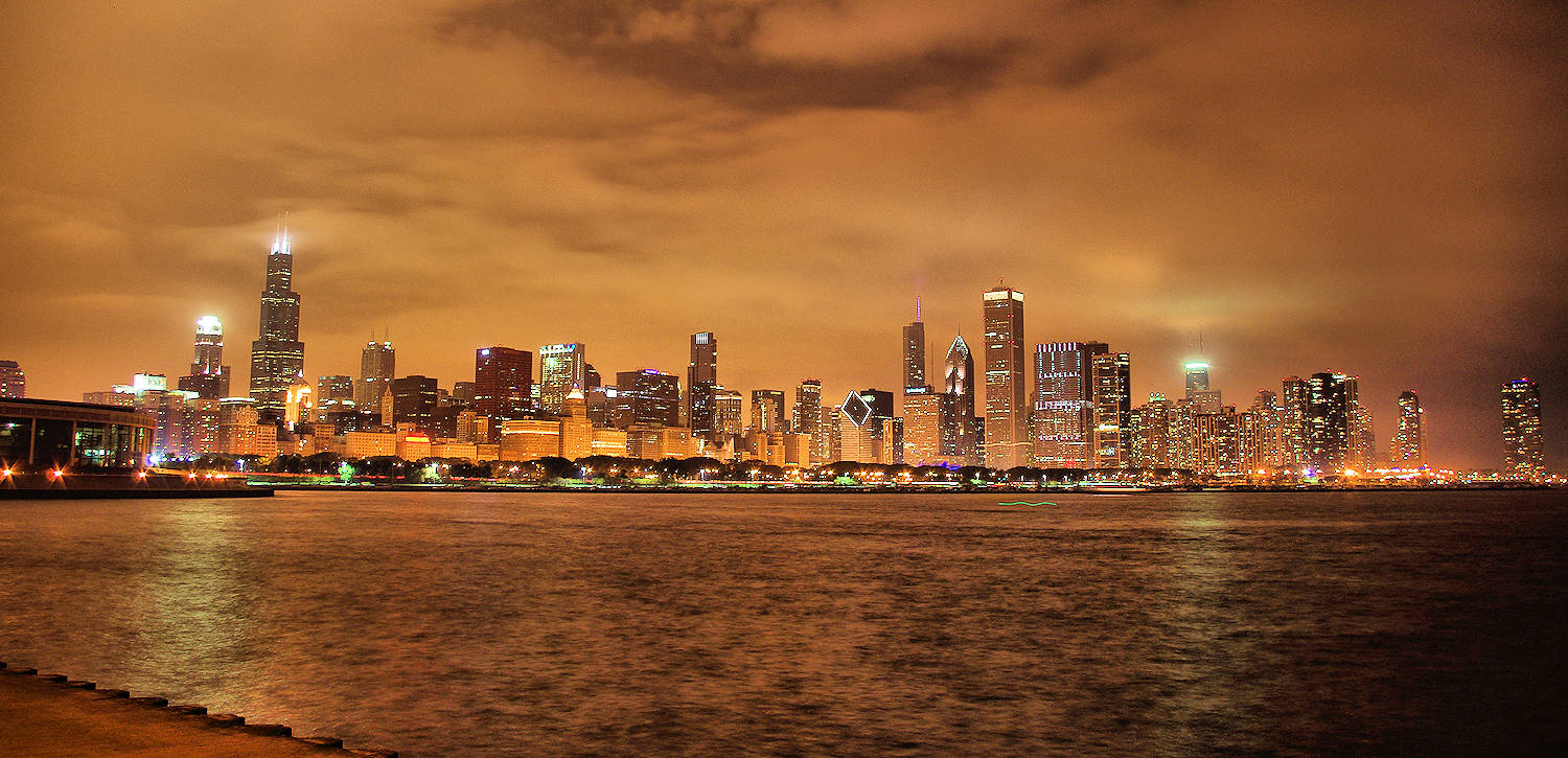 Downtown Chicago Panoramic