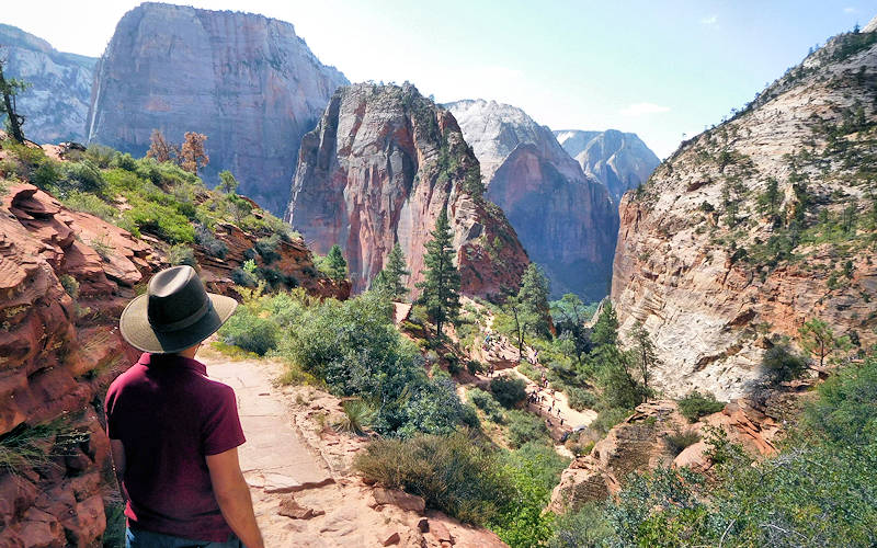 Zion National Park West Rim Hike