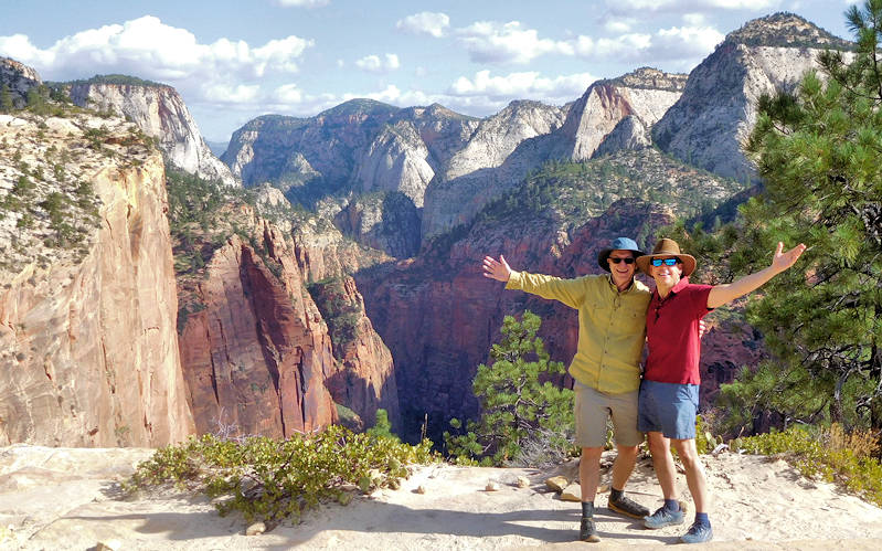 Mark File & David Soyars, Zion National Park