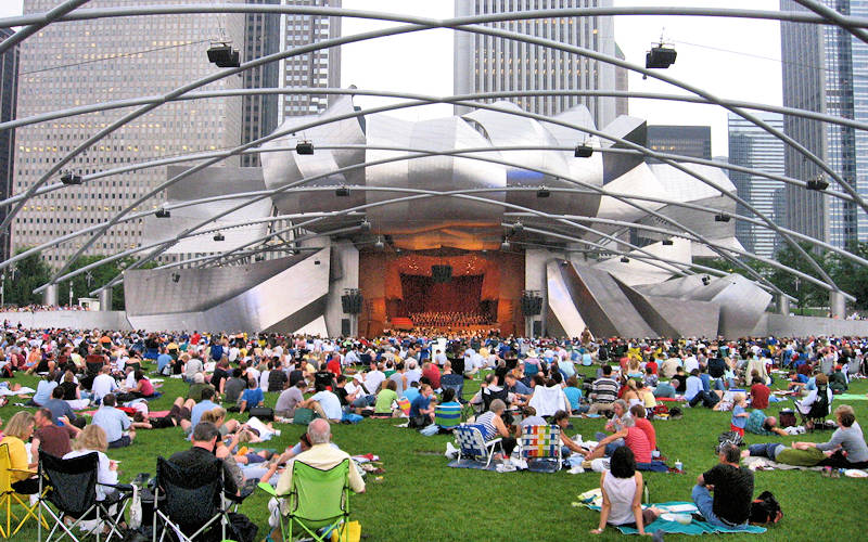 Pritzker Pavilion Millennium Park, Chicago