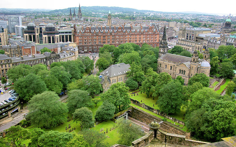 Edinburgh Castle view